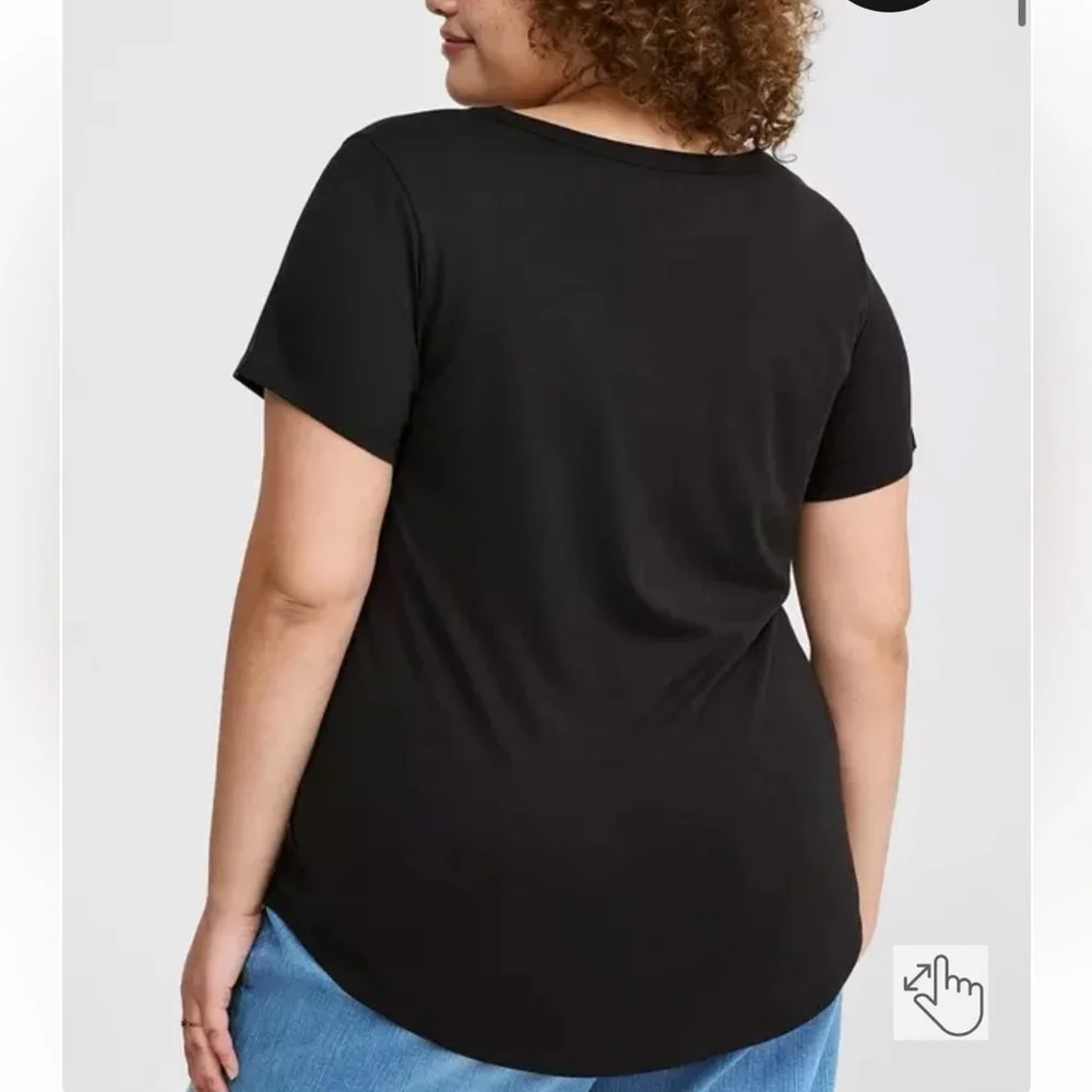 Torrid Super Soft V-Neck - Picture 3 of 5